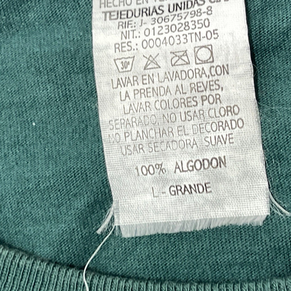 Vintage Harley Davidson Shirt Large Caribbean Ride On Graphic T Shirt Green 2007 - Picture 7 of 10